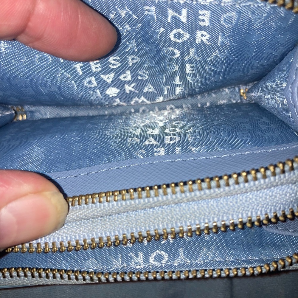 Kate Spade Light Blue Wallet - Picture 6 of 10